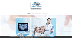 Desktop Screenshot of clinicadentalinfantilpinto.com